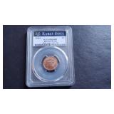 2018 S Reverse Proof Shield Cent PCGS PR69 RD