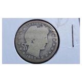 1908 Barber Quarter