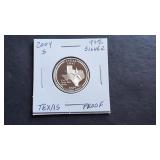 2004 S Texas State Quarter 90% Silver Proof