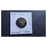 2002 S Indiana State Quarter Proof