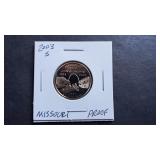 2003 S Missouri State Quarter Proof