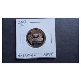 2003 S Arkansas State Quarter Proof
