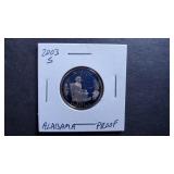 2003 S Alabama State Quarter Proof