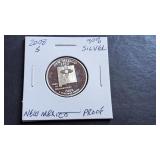 2008 S New Mexico State Quarter 90% Silver Proof