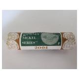 2004 P Westward Journey Nickel Original Roll