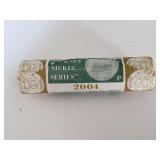 2004 P Westward Journey Nickel Original Roll