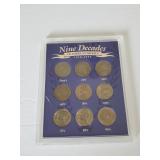 Nine Decades of American Nickels Set