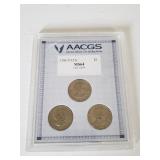!980 P, D & S Susan  Anthony Dollar Set AACGS MS64
