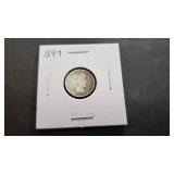 1897 Barber Dime