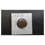 1862 Indian Head Cent