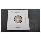 1910 Barber Dime
