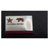 California Republic Flag 4.41 g Sterling Silver
