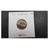 1891 Indian Head Cent
