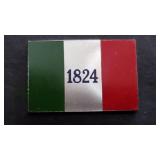 Alamo 1835 Flag 4.41 g Sterling Silver