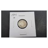 1901 O Barber Dime