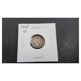 1905 O Barber Dime