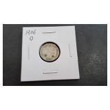 1906 O Barber Dime