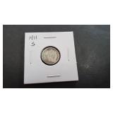 1911 S Barber Dime