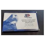 2008 S State Quarter Proof Set