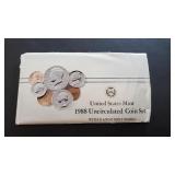 1988 P&D U.S. Uncirculated Mint Set