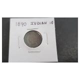 1890 Indian Head Cent
