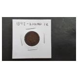 1892 Indian Head Cent