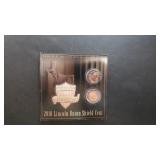 2010 Lincoln Union Shield Cent Uncirculated Set