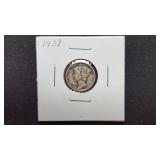 1938 Mercury Dime