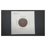 1865 Indian Head Cent