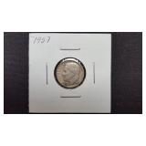 1957  Roosevelt Dime