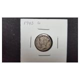1943 S Mercury Dime