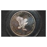 1 Oz Silver Eagle Monex International .999 Silver