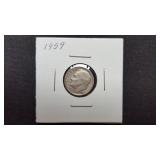 1959  Roosevelt Dime