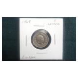 1928  5 Centavos  From Ecuador