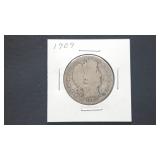 1909 Barber Half Dollar