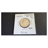 1943 S Washington Quarter High Grade DDO