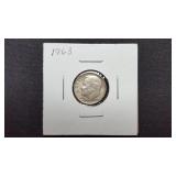 1963  Roosevelt Dime
