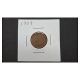 1909 Indian Head Cent