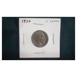 1936 Buffalo Nickel