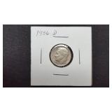 1956 D  Roosevelt Dime