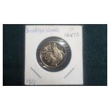 1973 10 Cents From British Virgin Islands