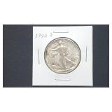 1943 D Walking Liberty Half Dollar