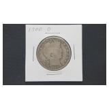 1900 O Barber Half Dollar