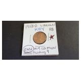 1958 D Lincoln Cent MM Touching 9