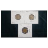 1920 10 Cents, 1926 10 Cents & 1995 2 Nuevos Soles