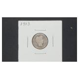 1913 Barber Dime