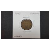 1945   Centavo From Mexico
