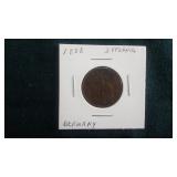 1858  3 Pfennig  From Germany