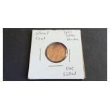 Lincoln Wheat Cent Split After Strike