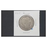 1905 S Barber Half Dollar